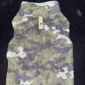 Small Camo Dog Sweater